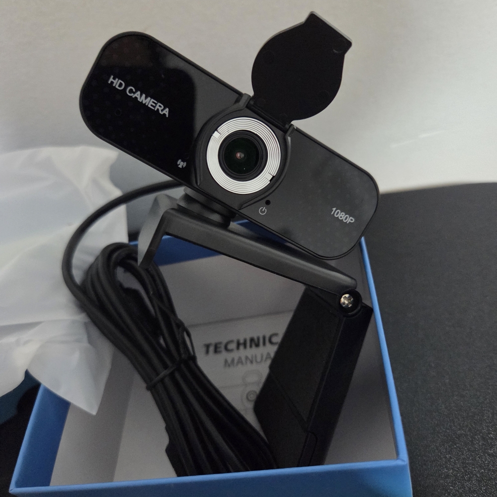 HD Camera 1080p Black